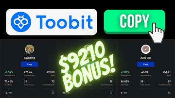 Toobit Copy Trading Tutorial ✅ Make money by copying Pro Trades!