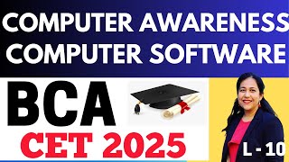 BCA IPU CET Entrance Exam Preparation 2025 | Computer Software | Computer Awareness  L #10 screenshot 3