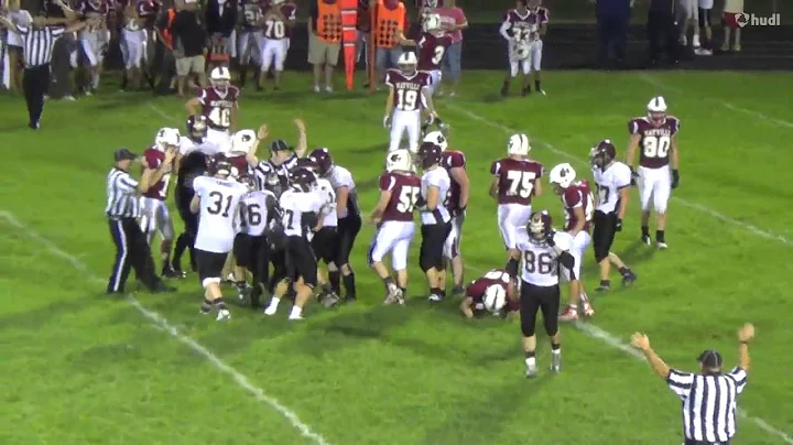 Matt Hess 2015 Senior season RB/OLB highlights