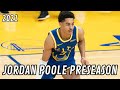 Jordan Poole | 2021 NBA Preseason Highlights