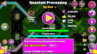 Quantum processing 100% (top 530)