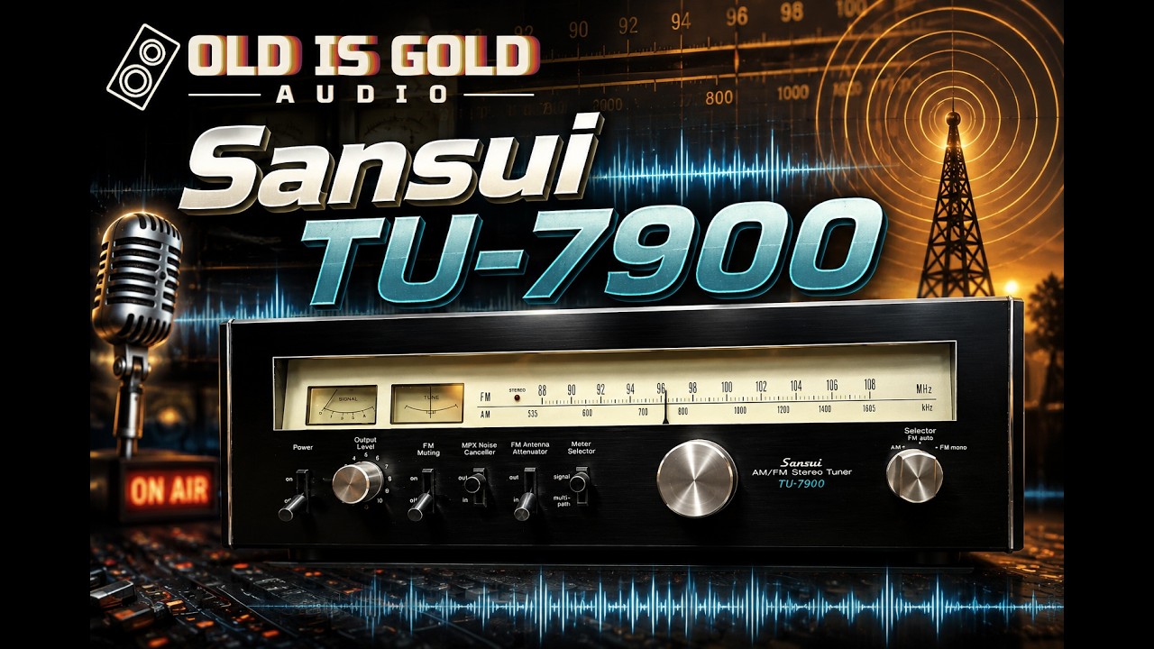 Sansui TU-7900 Tuner - Apresentação - YouTube