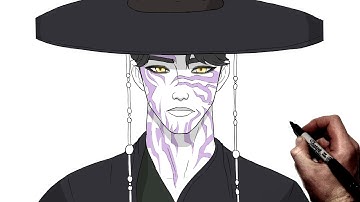 How To Draw Demon Jinu | Step By Step | Kpop Demon hunters