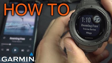 How to Control Phone Music With Garmin Instinct