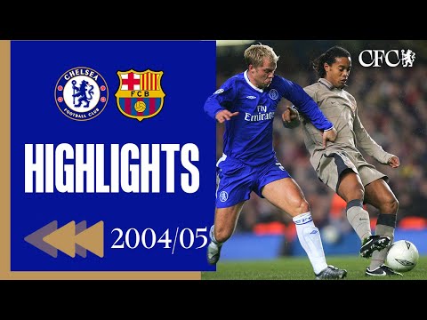 ⏪️ Chelsea 4-2 Barcelona | Highlights - REWIND | UEFA Champions League 2004/05