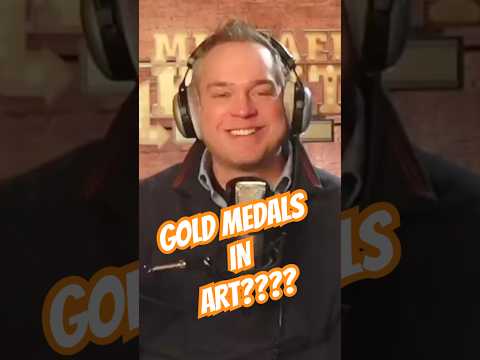 Did you know the Olympics used to have competitions in ART!?