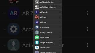 Activity launcher dark mode | hidden settings finder app | android screenshot 1
