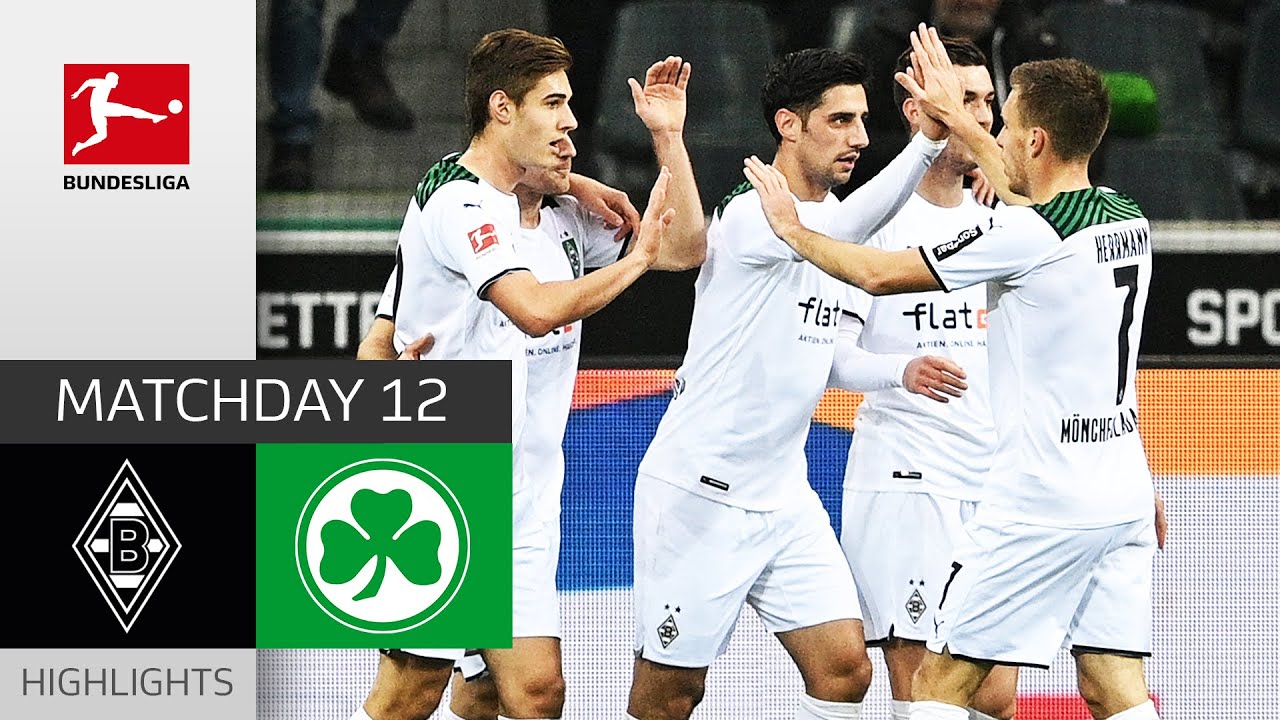 Borussia M'gladbach - Greuther Fürth 4-0 | Highlights | Matchday 12 – Bundesliga 2021/22