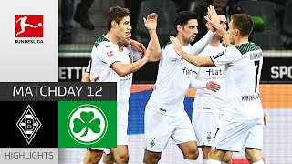Borussia M’gladbach - Greuther Fürth 4-0 | Highlights | Matchday 12 – Bundesliga 2021/22