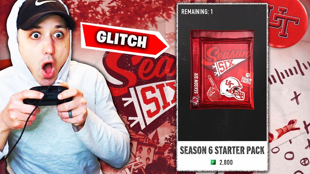 GLITCH! I OPENED THE SEASON 6 STARTER PACK! - YouTube