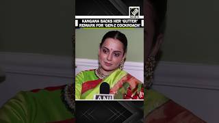 Kangana backs her ‘gutter’ remark for ‘Gen-Z cockroach’ after CJP protest against NEET paper leak
