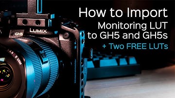 Import Monitoring LUT to GH5 and GH5s - Two FREE LUTs