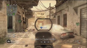 CoD4:SnD quad killfeed fail