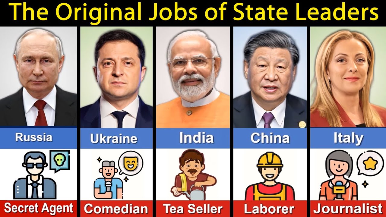 Before Politics: The Original Jobs of State Leaders