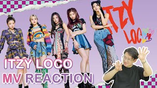 [kpop reaction to loco / korean reaction to loco]  있지 로코 리액션