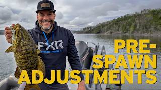 Pre-Spawn Bass Fishing in New England | Making Constant Adjustments for Success