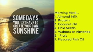 Drfresh 022 My Morning Smoothie Muscle Building, Weight Control And Feeling Full
