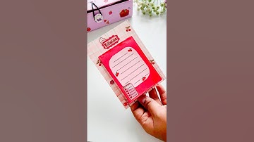 Cutest DIY Notepad Ever! 📝 Make Your Own To-Do List Pad