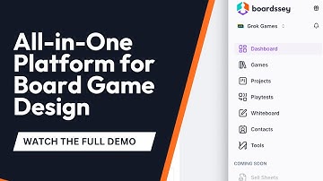 Explore Boardssey’s All-in-One Platform 🎲 Here to Revolutionize Board Game Creation