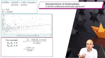 How to interpret OLS regression results