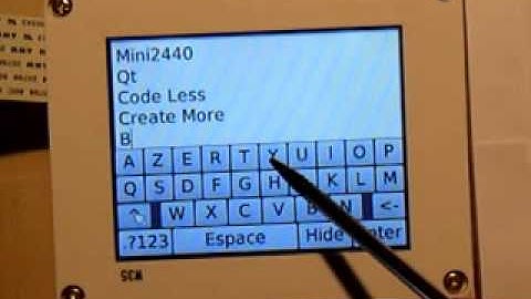 MiniOS - Graphical Environment for Mini2440