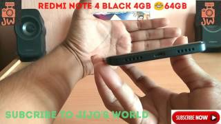 REDMI NOTE 4 BLACK 4GB 64 GB FIRST LOOK HANDS ON REVIEW 😊 MY NEW BUDDY😊