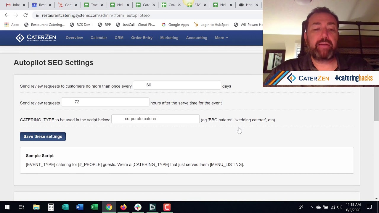 Catering Software Feature: Autopilot SEO Reviews