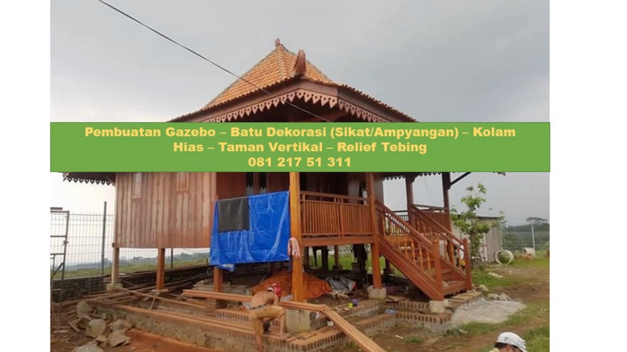 TELP. 0822 3141 4231 (TSEL) Jual Gazebo Surabaya - YouTube