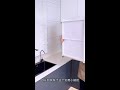 Two-layer kitchen shelves for bowls, plates and small items