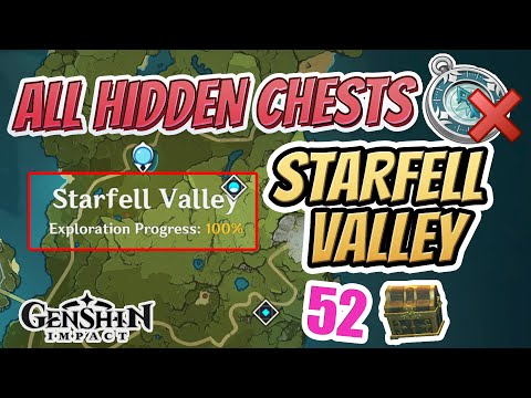 Hidden Chests in Starfell Valley that you might have missed. Genshin Impact