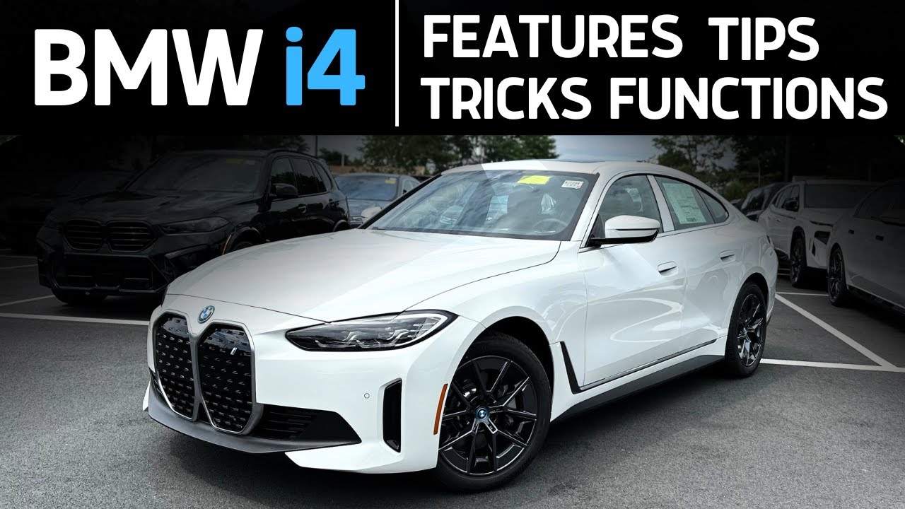 ⁣Here's EVERYTHING You MUST Know about the BMW i4! Tips, Tricks, Functions, & Features!