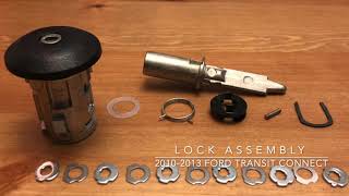 Lock Tips: How to Rekey Ford Transit Connect 2010-2013 Door Lock Tibbe Cylinder 2T1Z-18168-A Kit