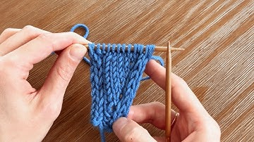 Hoe je een i-cord breit op de rand van een sjaal | Brei-tutorial