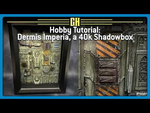 Hobby Tutorial: Building a 40k Shadowbox, with Legalized Mischief