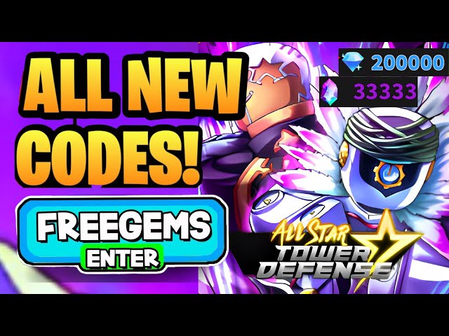 ALL NEW WORKING CODES FOR ALL STAR TOWER DEFENSE IN 2022! ALL STAR TOWER  DEFENSE CODES 