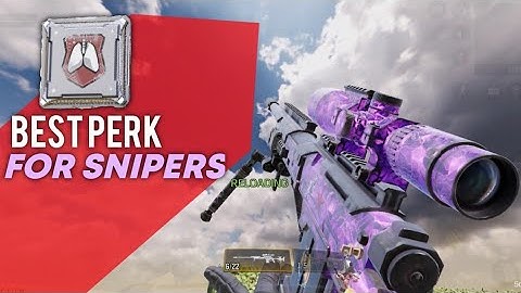 Best perk for snipers! With Iron lungs vs without Iron lungs comparison | CODM