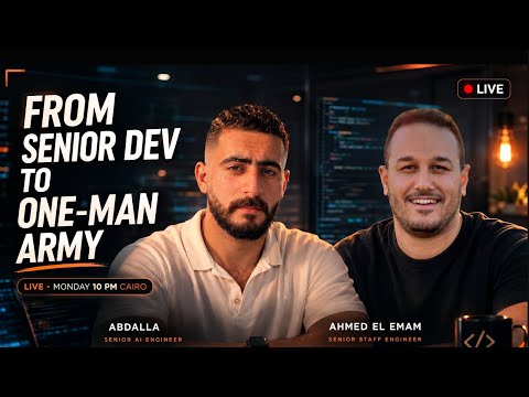 FROM SENIOR DEV TO ONE-MAN ARMY using SKILLs & Ai agrnts 🚀 أسرع من الصوت