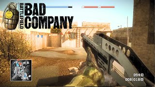 Battlefield Bad Company 1: Multiplayer Gameplay (No Commentary)