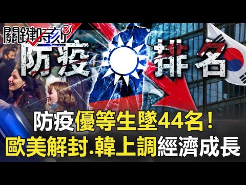 防疫優等生墜44名！歐美解封、韓上調經濟成長 台灣淪「好想贏非洲」？【關鍵時刻】20210629-1 劉寶傑 黃世聰 李正皓 高虹安 李建璋 吳子嘉