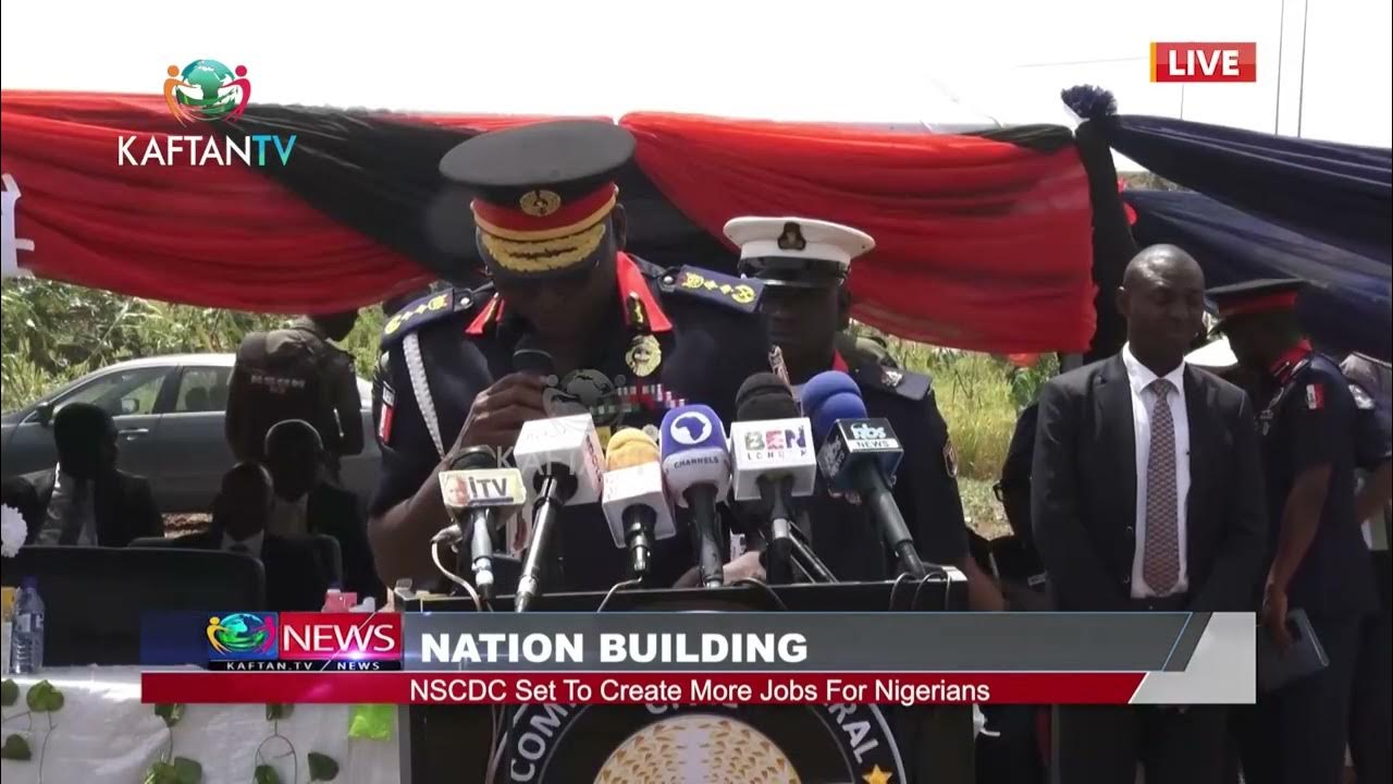 NSCDC SET TO CREATE MORE JOBS FOR NIGERIANS