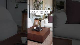Make Your Cheap Art Look High End! #homedecor