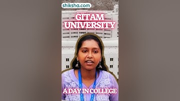 A Day in the Life at Gitam University | Campus Tour 2025 #lcc #collegelife #gcoerc #instagram