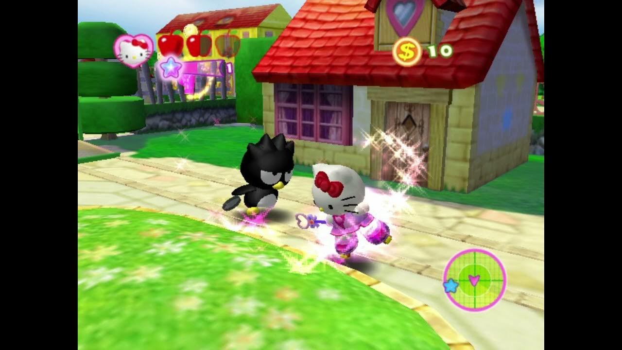 Хелло китти roller rescue. Hello kitty игра. Hello kitty игра 2005. Игра kitty town. Весёлая hello kitty.