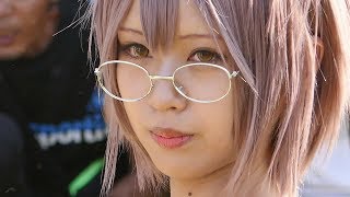 【C96】知的メガネが似合うスク水コスプレイヤーさん