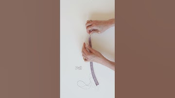 Sewing Secret! Use a Straw to Turn Spaghetti Straps.