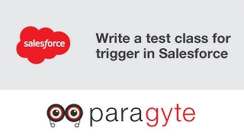 How to write a test class for trigger in Salesforce?
