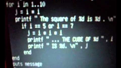 Ruby Program with Loop and If statement.
