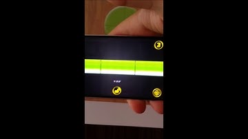Electronic bubble level for Android