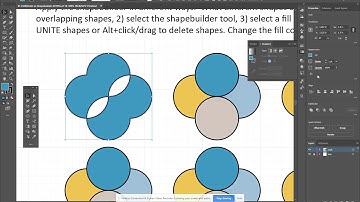 Adobe Illustrator CC2019, Pathfinder vs Shapebuilder