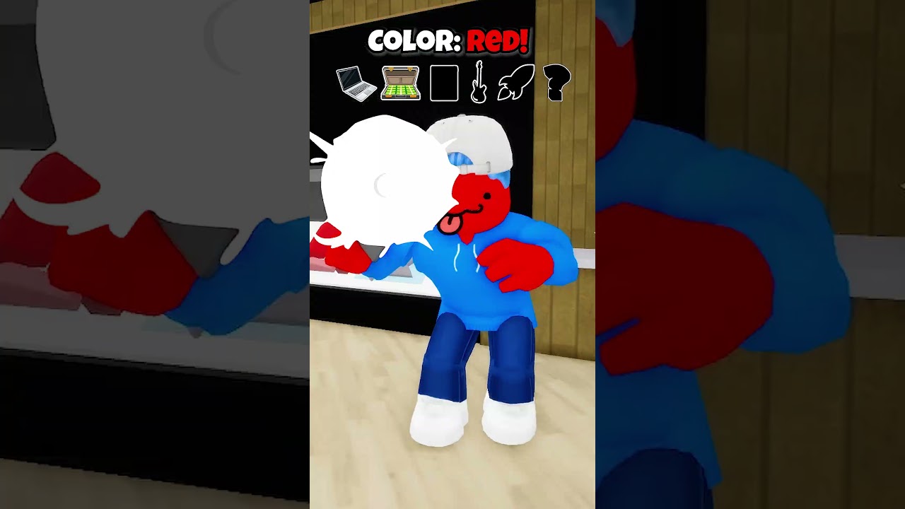 SAY MY COLOR IN ROBLOX OR I WILL BE BANNED! #shorts - YouTube